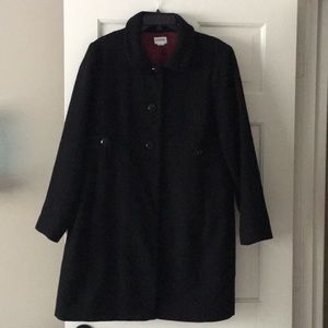 Wool blend motherhood maternity coat.